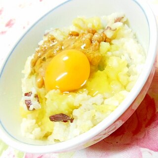 ❤薩摩芋バターご飯のＴＫＧ❤